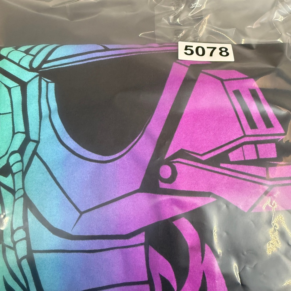 Fortnite T-Shirt DJ Yonder Llama Graphic Mens Large Black Neon Gradient 2019 LG - Picture 7 of 7